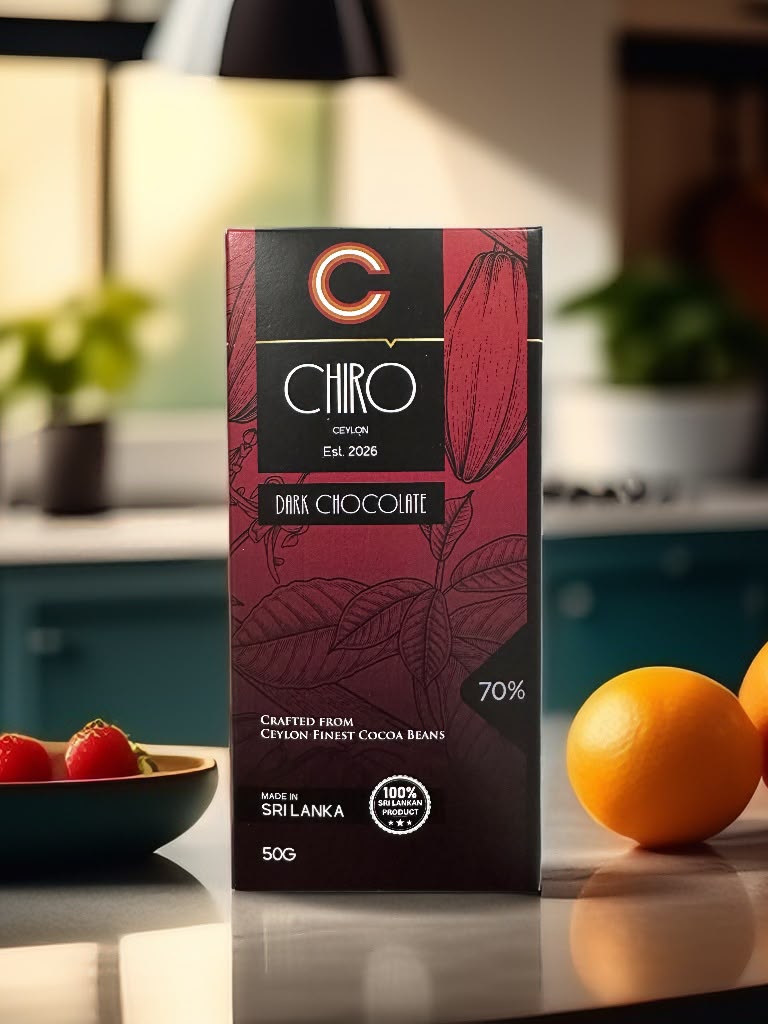 CHIRO DARK CHOCOLATE 70% 50G