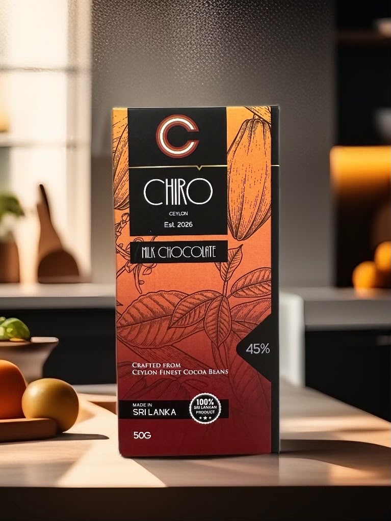 CHIRO MILK CHOCOLATE 45% 50G