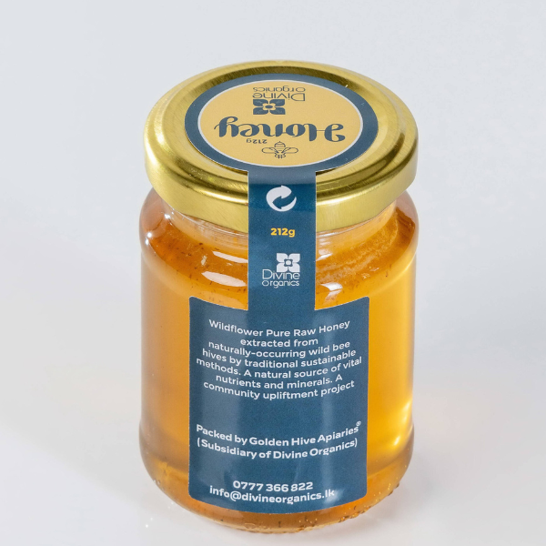 Divine Raw Bee Honey 216g