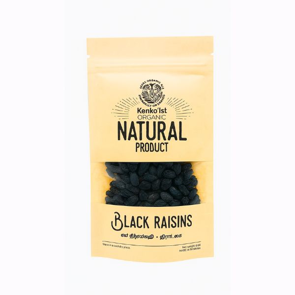 KENKO1ST BLACK RAISINS 100G PACK