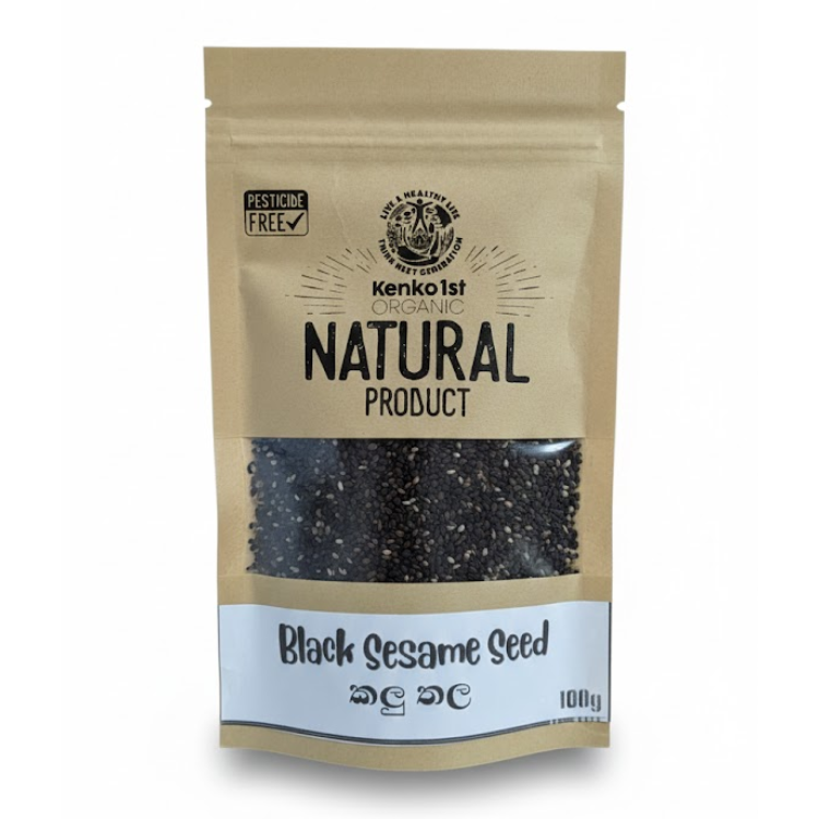 KENKO1ST BLACK SESAME SEED 100G PACK