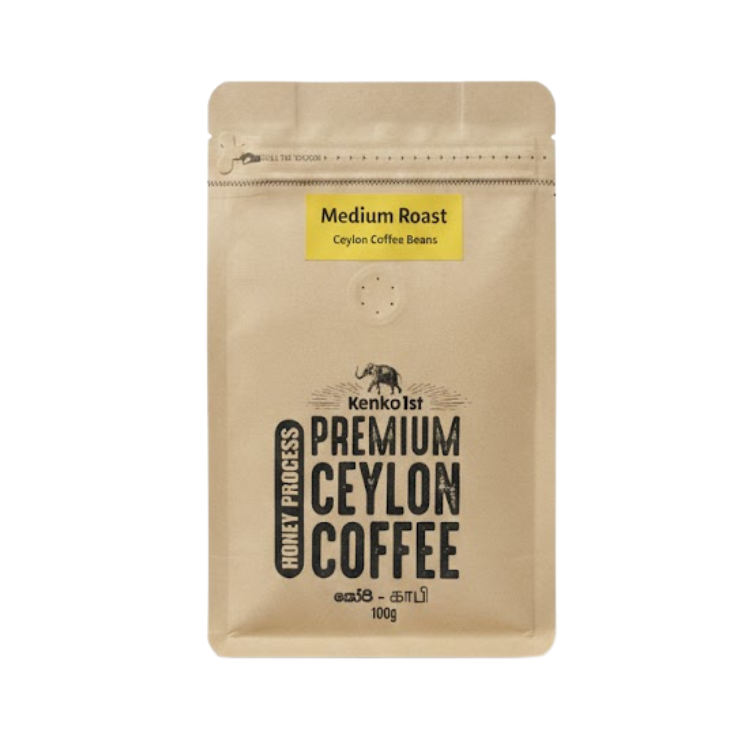 KENKO1ST Ceylon Coffee Powder – Medium Roast – 100g