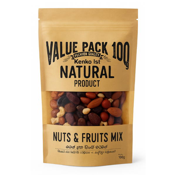 KENKO1ST NUTS AND FRUITS 100G PACK