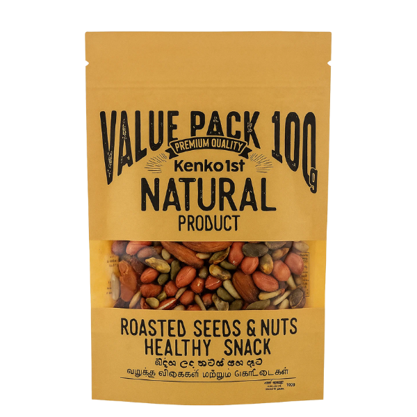KENKO1ST ROASTED SEED AND NUTS SNACK 100G