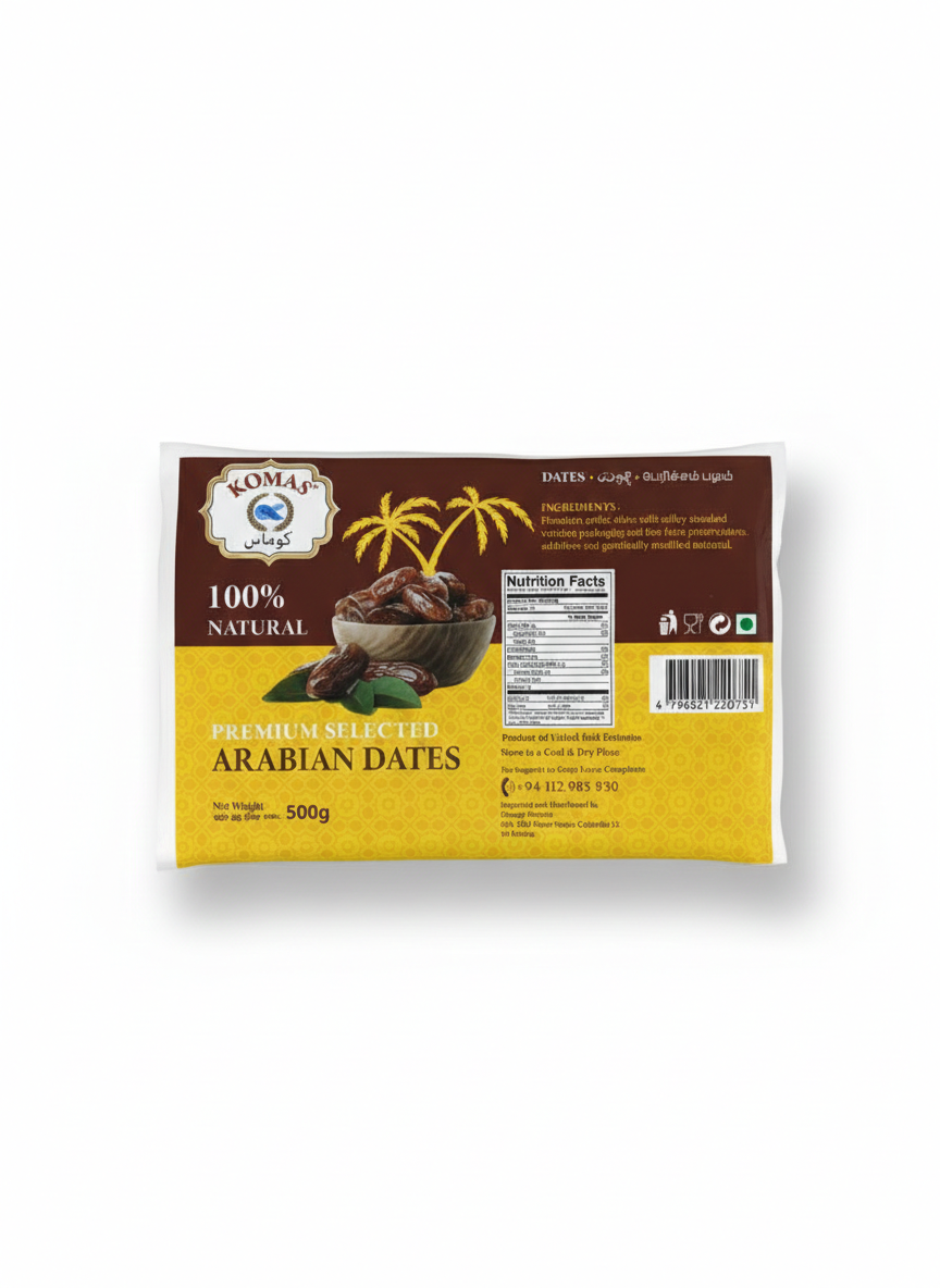 Komas Arabian Dates 500g