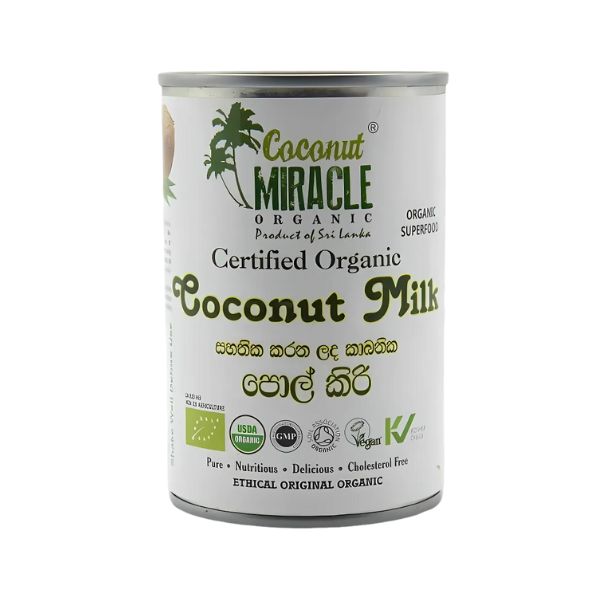MIRACLE COCONUT MILK CAN 400ML