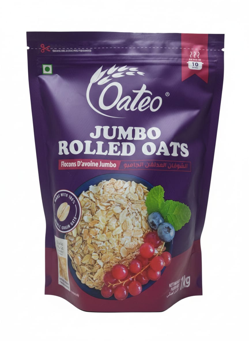 OATEO_JUMBO ROLLED OATS 1KG