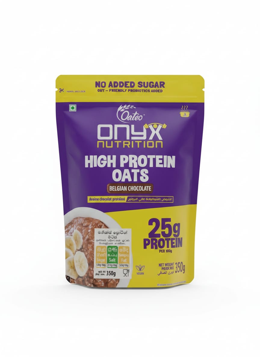 ONYX_HIGH PROTEIN OATS BELGIAN CHOCOLATE 350G