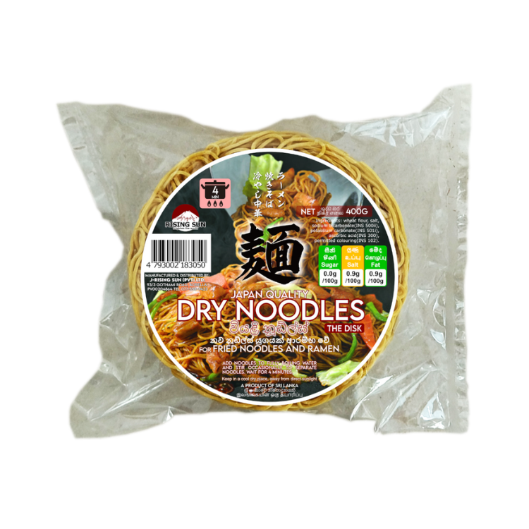 RISING SUN_DRY NOODLES DISK 400G