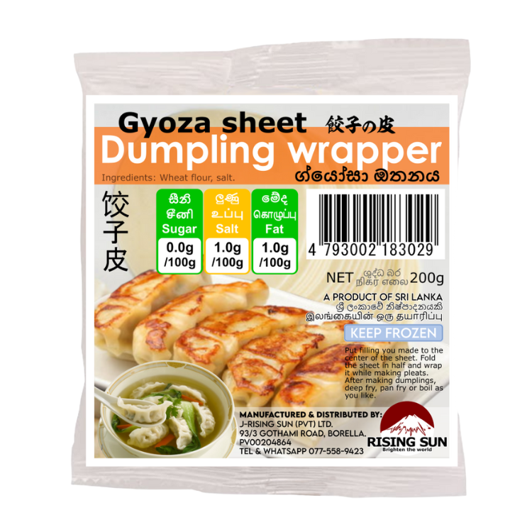 RISING SUN_GYOZA SHEET 200G