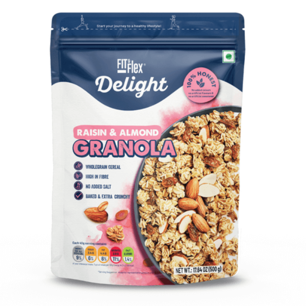 Raisin& Almond Granola 500g