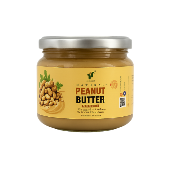 SOBANIL CRUNCHY PEANUT BUTTER 300G