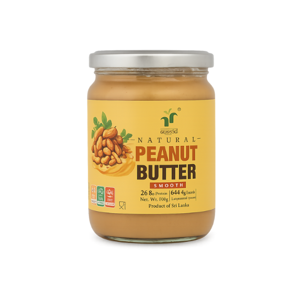 SOBANIL SMOOTH PEANUT BUTTER 500G