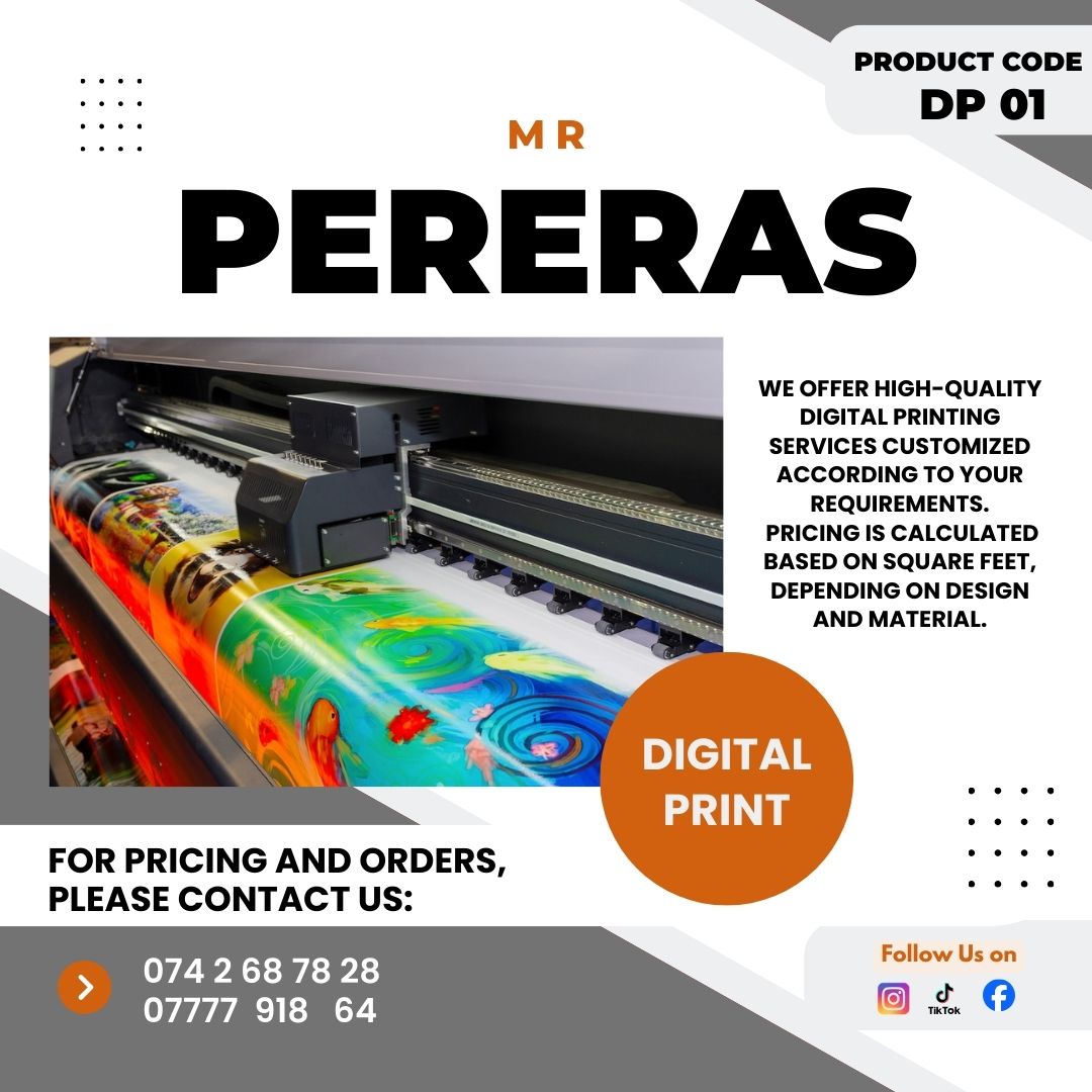 Priensing Digital Printing | Mr.perera's.lk
